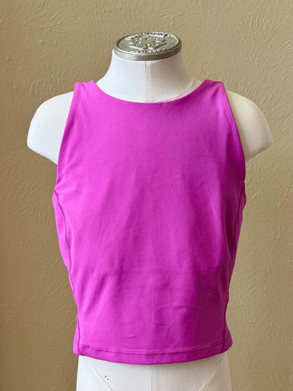 Lululemon Pink Tank Women's Crop Top